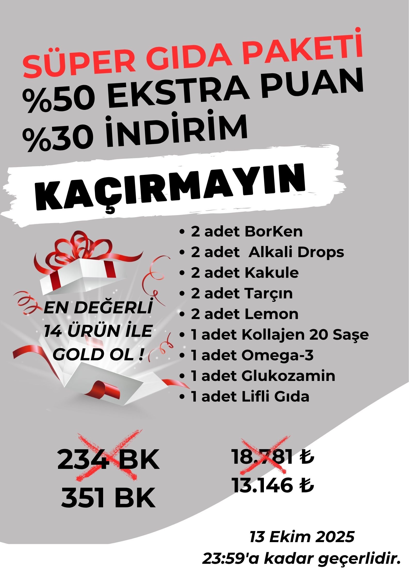SÜPER GIDA PAKETİ